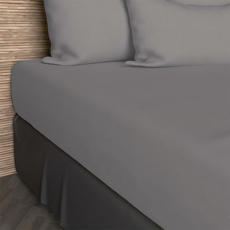 Soleil D Ocre – Drap housse 90x190 cm en coton 57 fils – Bonnet 25 cm – Hypoallergénique – Lavable à 60 degrés – Certifié OEKO-TEX