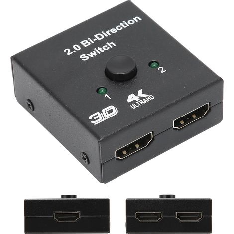 Commutateur HDMI Bidirectionnel 4K 60Hz avec Splitter et Convertisseur (1/5)