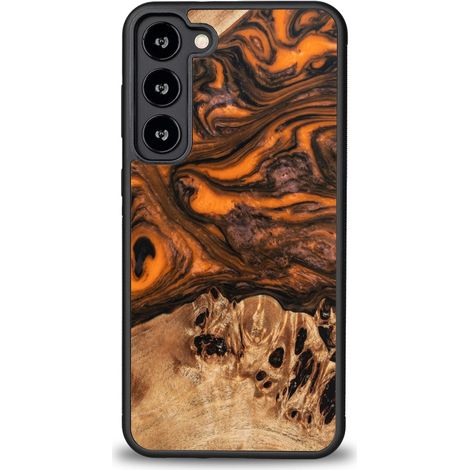 Custodia Bewood Unique per Samsung Galaxy S23 Plus - Arancione (1/3)