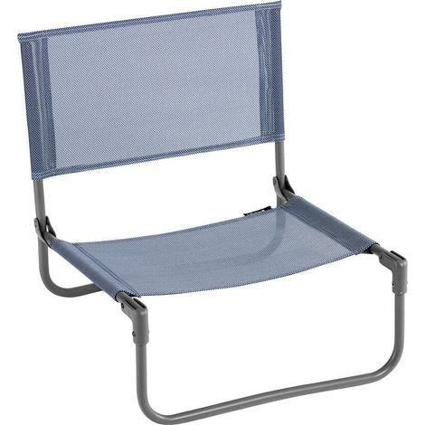 Chaise Basse Pliante Camping et Plage - Cb Ii - Batyline® Iso - Bleu Ocean - Lafuma Mobilier
