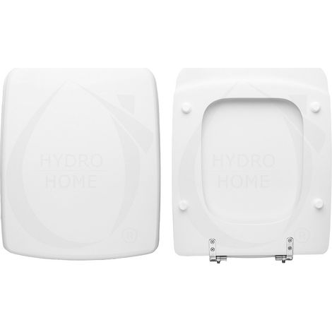 Copriwater TI-UNO Pozzi Ginori legno rivestito in resina poliestere bianco Come Originale (1/4)