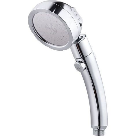 Pommeau de Douche Haute Pression 3 Modes Réglables avec Arrêt et Économie d'Eau pour Salle de Bain (1/4)