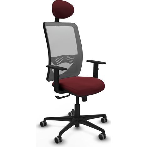 Silla de oficina piqueras y crespo Zulema negro espuma alta densidad (1/2)