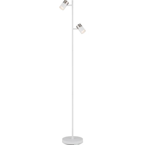 Globo - lámpara de mesa - BRISBON - blanco - metal - GU10 - (1/5)