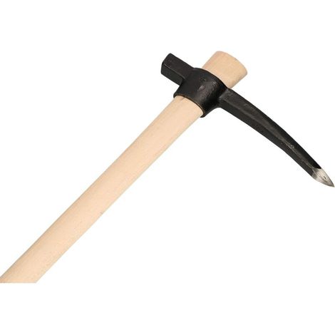 Hachoir 1,5 kg avec Manche en Bois - pour desserrer Les sols durs