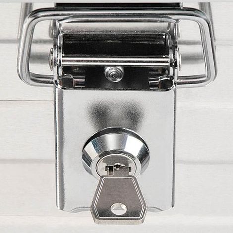Jeu de serrures à cylindre STIER pour caisses en aluminium STIER (1/4)