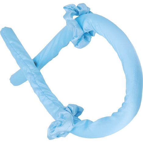 Lockenstab-Stirnband aus Schaumstoff ohne Hitze, Haarwickler ohne Hitze, DIY-Haarstyling-Werkzeuge, Blau (1/5)