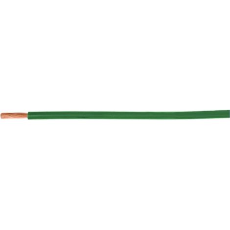 Cable de instalación H07VK LgY 1 verde 100m