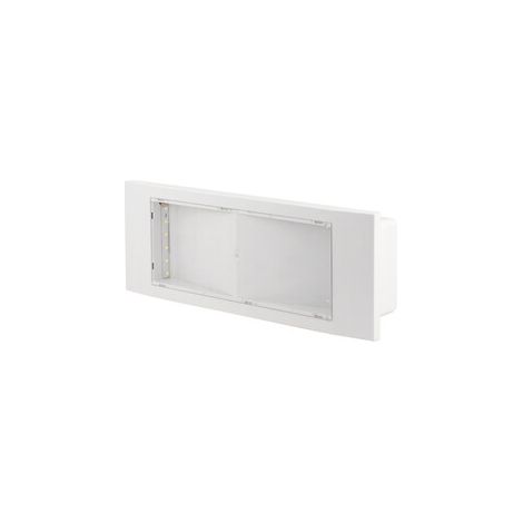 LAMPADA LED EMERGENZA DA INCASSO RICARICABILE 2W