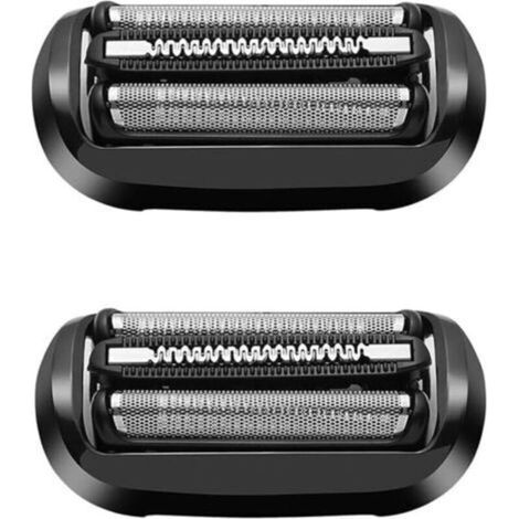 Lot de 2 têtes de rechange 53B Series 5 compatibles avec Braun Series 5 - Têtes de rechange pour rasoir (1/4)