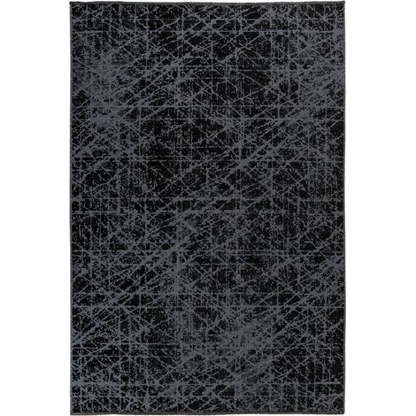 Tappeto moderno Kalevi 200 in grigio antracite (1/4)