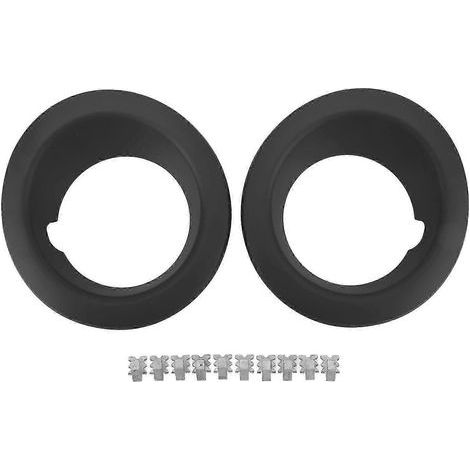 Paire d'enjoliveurs de feux antibrouillard avant DXB000231LML, grilles de protection pour feux antibrouillard de Range Rover Sport L320 (2006-2009) - Remplacement (1/5)