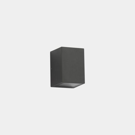LEDS C4 Afrodita Applique murale extérieure encastrée, gris urbain, GU10, 8 W, IP55