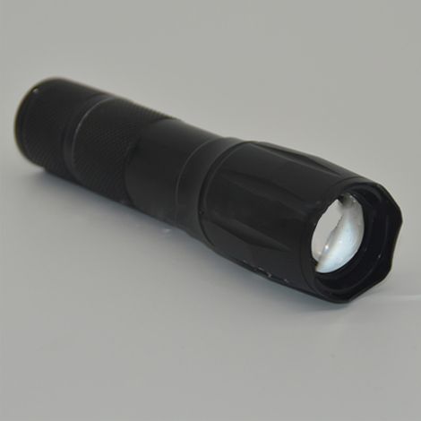 Lampe torche T6 LED en alliage d'aluminium avec chargeur et compartiment à piles, lampe torche portable pour l'extérieur (1/5)