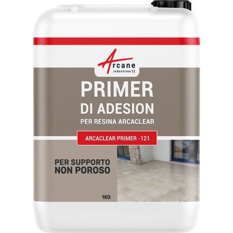 Primer di adesione per superfici lisce, pre-applicazione resina - ARCACLEAR PRIMER 121 - 1 kg  - ARCANE INDUSTRIES