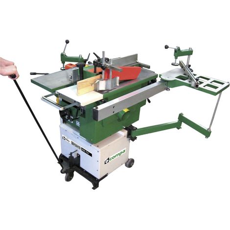 banco sega baby kompacta combinata per legno 6 lavorazioni komp.250tv - compa