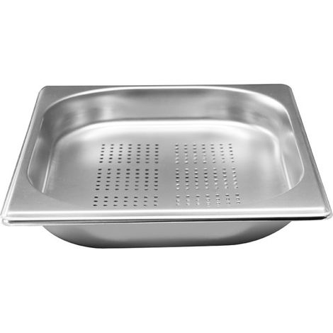 Bacs gastronormes perfores inox gn1/2 prof 40mm - Atosa