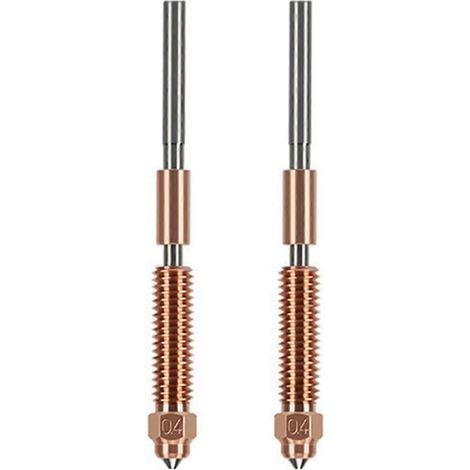 Buse 0,4 mm (lot de 2) pour imprimante Creality K1C, buse K1 à changement rapide (1/5)