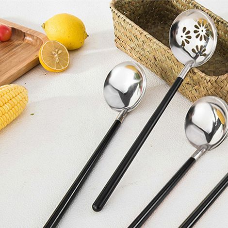 Cuillère à soupe en acier inoxydable 26CM pour restaurant hôtel cuisine maison