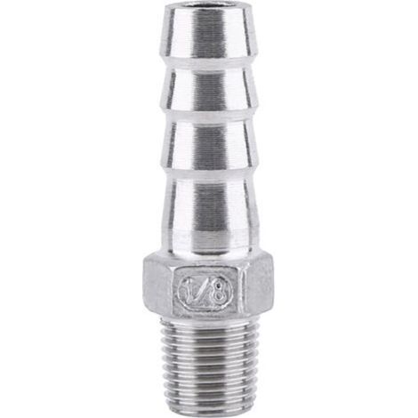 Edelstahl-Rohrverschraubung mit Außengewinde (1/8 Zoll x 10 mm) (1/5)