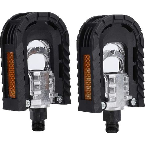 Paire de pédales pliables pour vélo de course, pédales pliables Bi (1/5)