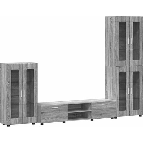 Maison Exclusive - Conjunto de mueble de TV con cajón FLORIN 3 pc (1/5)