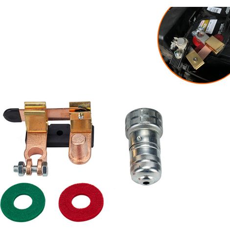 Messing-Autobatterie-Trennschalter, 12-V-Minus-Batterie-Haupttrennschalter