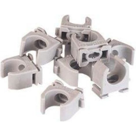 Pinces EN 20 mm, 50 pices/sachet sans cavalier convient pour les pinces rigides et gewe