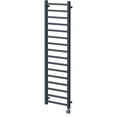 Wholesale Domestic Blaine Anthracite 1600mm x 500mm Straight Digital Thermostatic Electric Heated Towel Rail (1/5)