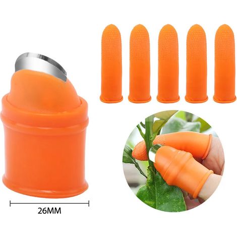 Outil de jardin multifonction : sécateur, ciseaux à élaguer, séparateur de légumes, outil pour les doigts. (1/5)