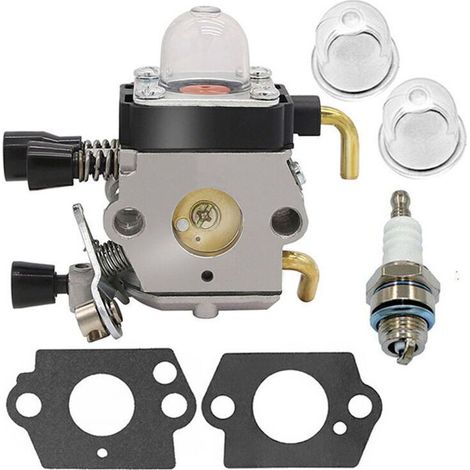6 Pièces Kit Carburateur Avec Joint, Carburateur pour STIHLFC55 FC75 FC85 FS38 FS45 FS85 FS45L FS46 FS55 (1/4)