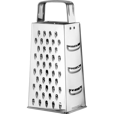 Râpe 4 Faces Inox Tescoma Polyvalence Et Durabilité En Acier Inoxydable. - Tescoma (1/2)