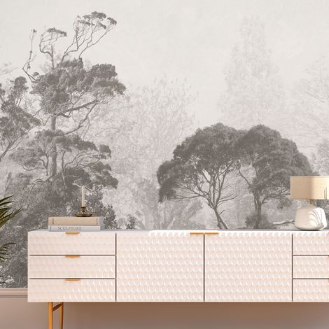 Papier peint panoramique - Forêt Tropicale - 130 cm x 83 cm (1/4)