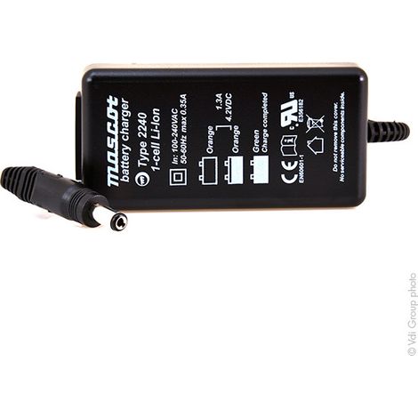 Mascot - Chargeur lithium-ion Mascot 2240LI 1S 4.2V/1.3A 110-230V (1/2)