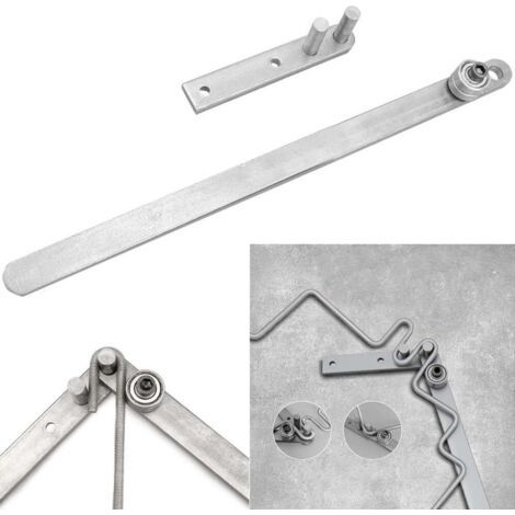 Cintreuse manuelle pour barre plate, tube rond et carré de 1 à 6 mm Outil de cintrage en acier inoxydable avec poignée de 340 mm Cintreuse de tubes d'établi (1/5)