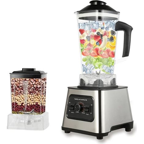 Ghani Winkeltje 6000W Leistungsstarker Profi-Standmixer – Der ultimative Küchenhelfer für Smoothies, Suppen und mehr