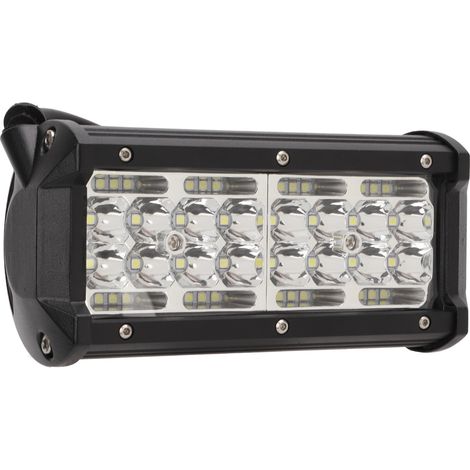 Projecteur LED antibrouillard pour usage intérieur et extérieur, 120 W, 12 000 lm, 6 000 K, étanche IP67, pour voiture, camion, SUV, quad et bateau. (1/5)