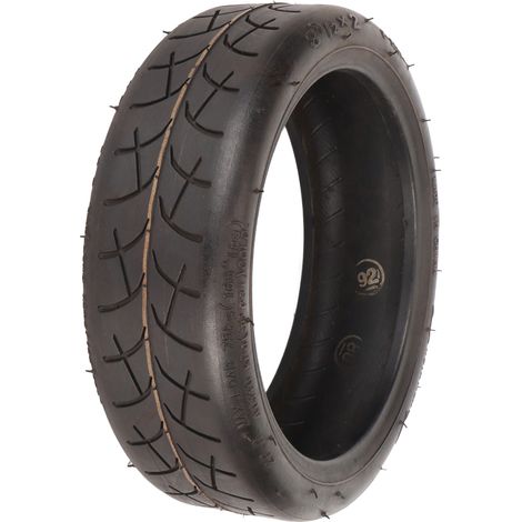 8 1/2X2 Pneu extérieur pour trottinette électrique, antiexplosion, anti-crevaison, remplacement robuste (1/5)