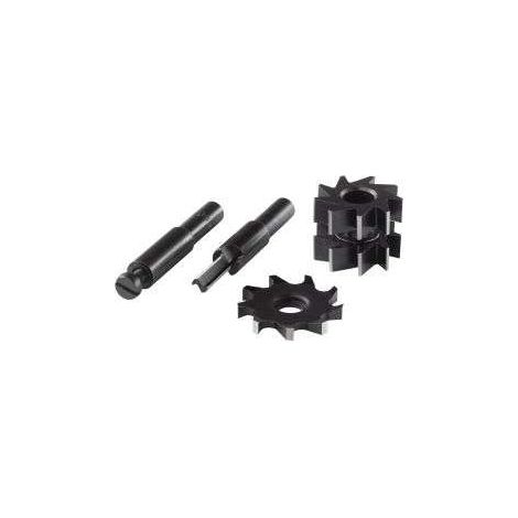 Kit fresado universal craft fresas acero 30 a 35 mm (1/2)