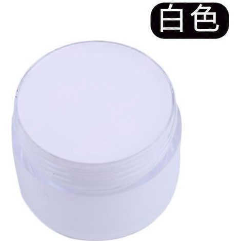 Crème de teinture et de réparation pour cuir, raviveur de couleur pour sacs, chaussures, canapés, vestes, masquant les rayures et restaurant le cuir véritable. Couleur : Blanc