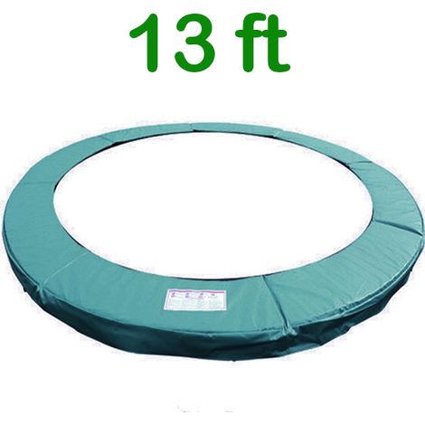 Greenbay Replacement Trampoline Surround Pad Foam Safety Guard Spring Cover Padding Pads Green 13FT