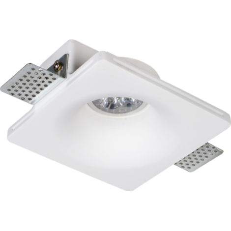 Lampada led da incasso in gesso effetto tondo downlight century jessy-sr120 (1/4)