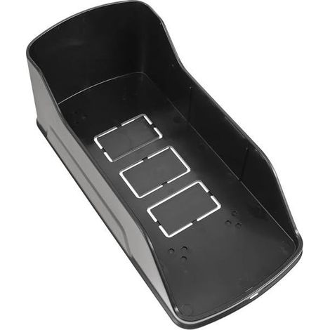 Capot de protection noir étanche pour sonnette, clavier et lecteur d'empreintes extérieur (1/5)