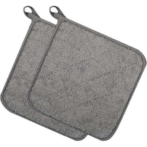 Sets de table carrés en coton épais pour protéger la table de la chaleur (1/5)