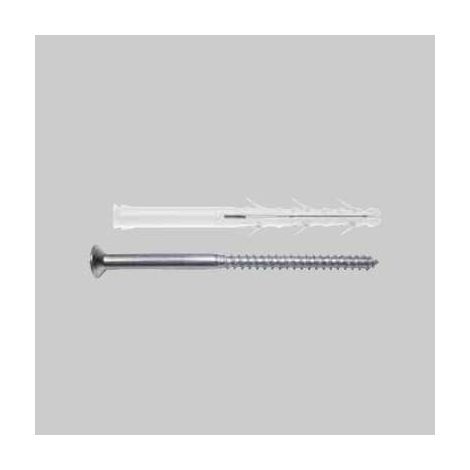 Tassello prolungato con vite tnap-v diametro 10x200 conf. da 50 pz