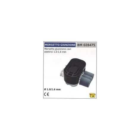 Abrazadera de empalme para cable eléctrico Ø 1,0 / 1,6 mm 028475