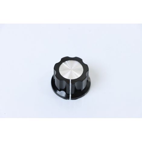 Abdeckknopf für Poti Schwarz 24mm