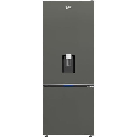 Beko – Réfrigérateur combiné 475 L – Froid ventilé Aeroflow – Classe E – 36 dB – 2 tiroirs congélateur – Poids 87,5 kg – Dimensions H 187 cm x L 70 cm x P 74,5 cm