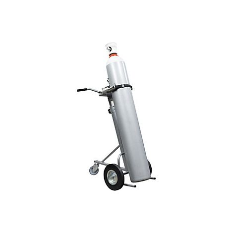kaiserkraft  Carrello per bombole di gas con ganasce automatiche