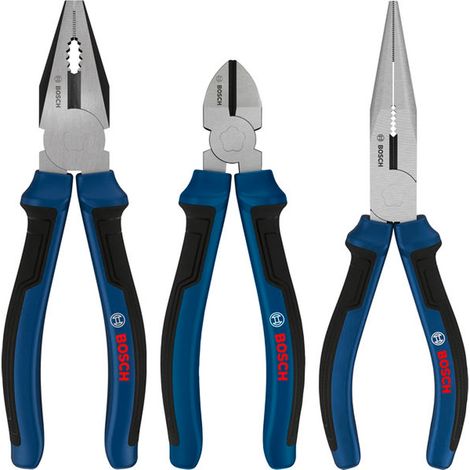 Bosch Zangen-Set Mehrkomponentengriffe 3-tlg. - 1600A039RF (1/5)